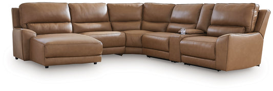 DeepWakes 6-Piece Power Reclining Sectional with Chaise