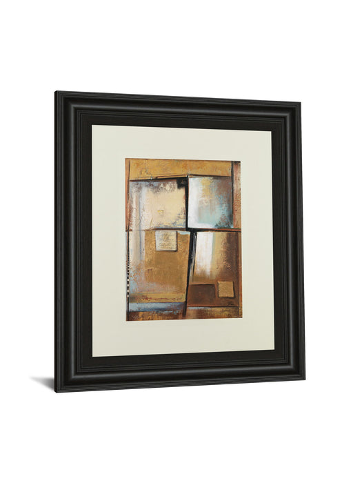 Abstract I By Patricia Pinto - Framed Print Wall Art - Dark Brown