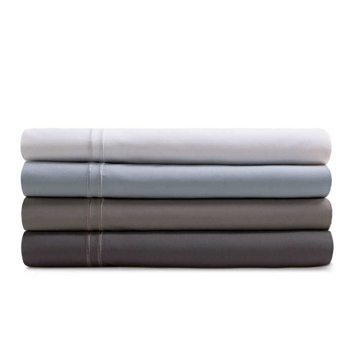 Woven Supima - Cotton Sheets - Split King - White