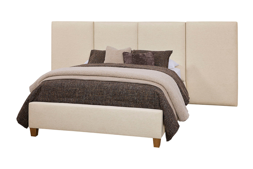 Joinery - Upholstered Wall Bed - Natural Oak