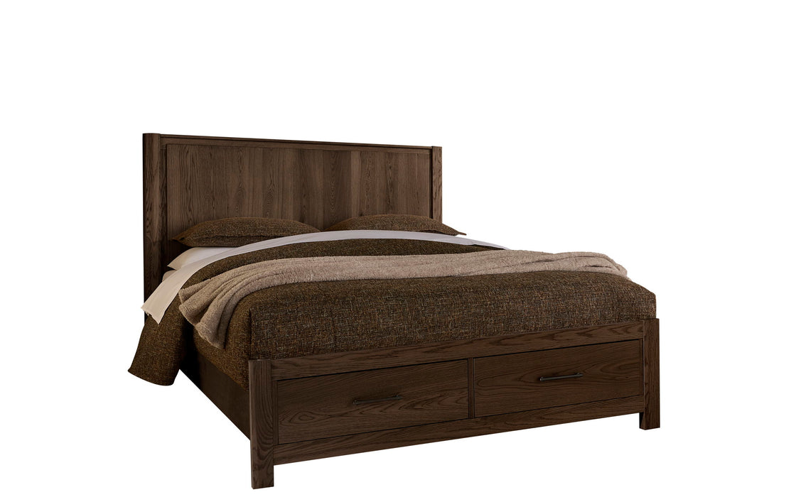 Lodge & Loft - Radius Poster Bed With Footboard Storage