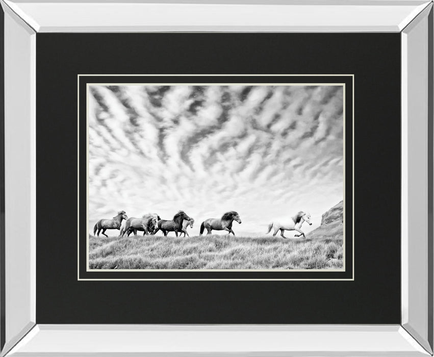 Horse Run III By PHBurchett - Gray