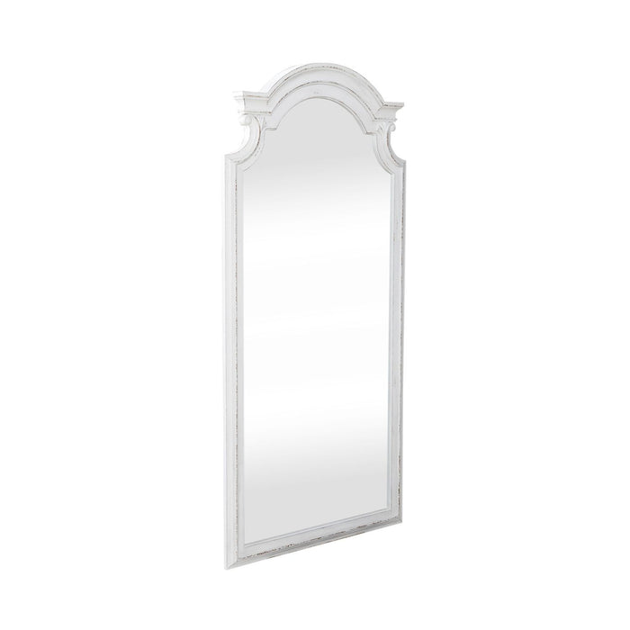 Magnolia Manor - Floor Mirror - Antique White