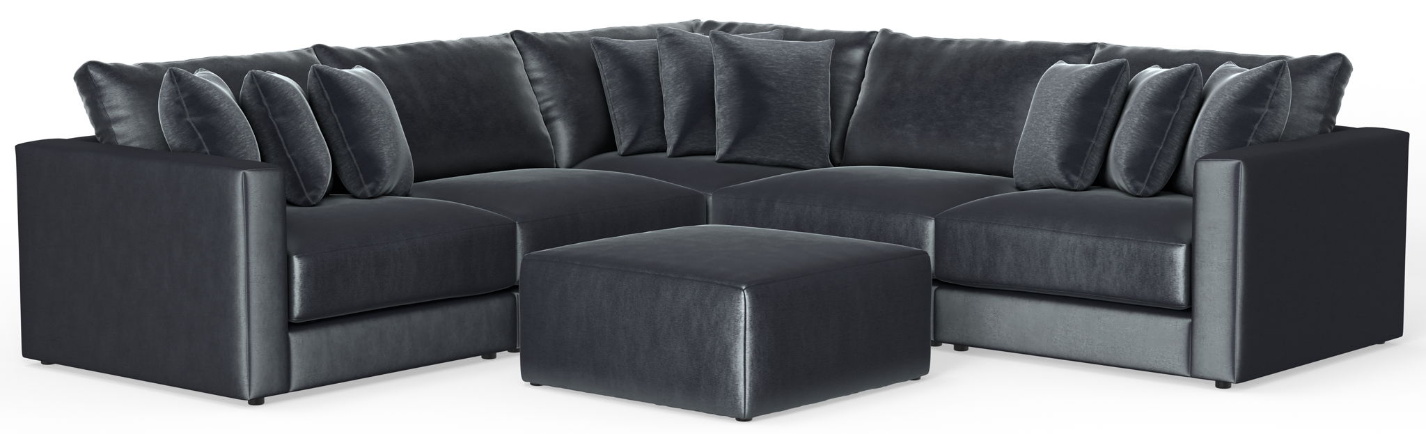 Remington - Modular Sofa And Cocktail Ottoman