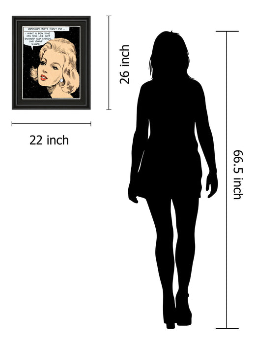 Ordinary Boys Won't Do By Roy Newby - Framed Print Wall Art - Beige