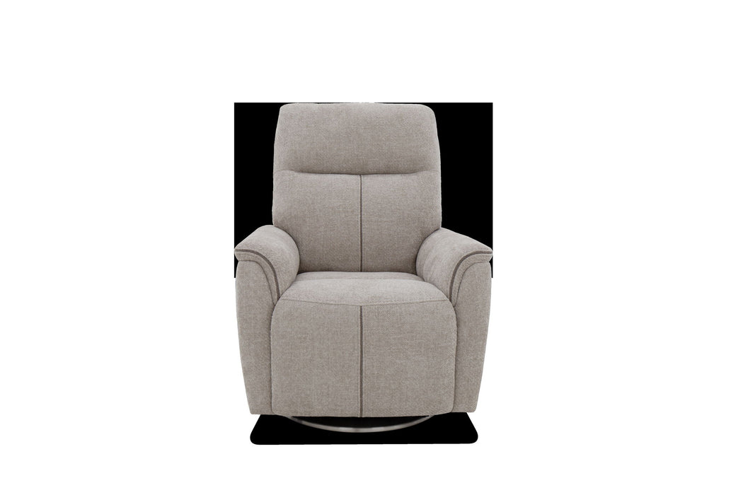 Mable - Triple Power Swivel Recliner With Headrest & Lumbar System