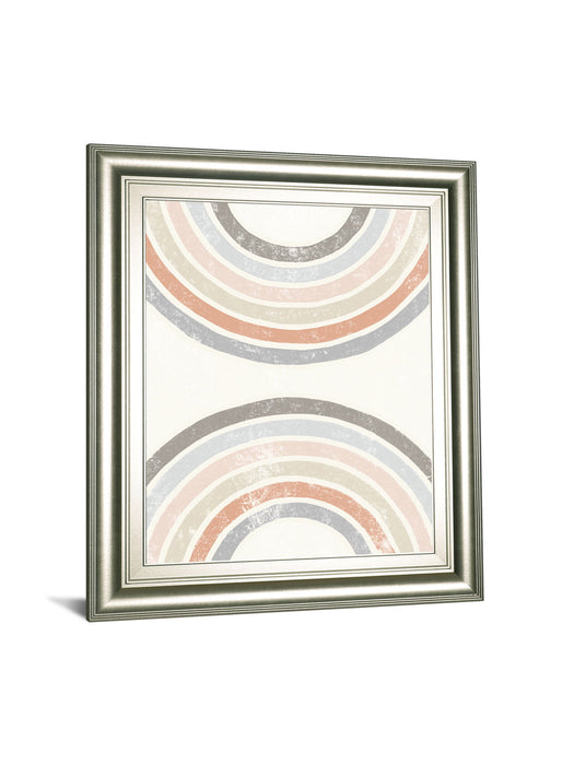 Over The Rainbow I By Moira Hershey - Framed Print Wall Art - White