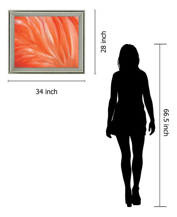 Citrus Plumage - 28" x 34" Framed Wall Art