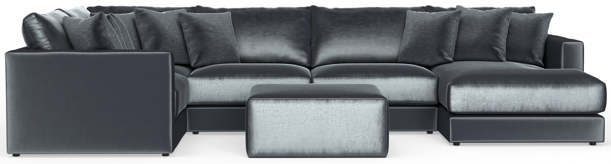 Remington - Modular Sofa And Cocktail Ottoman