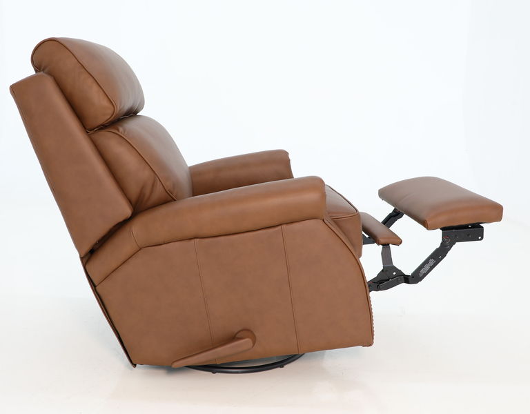 Crews - Swivel Glider Recliner - Saddle