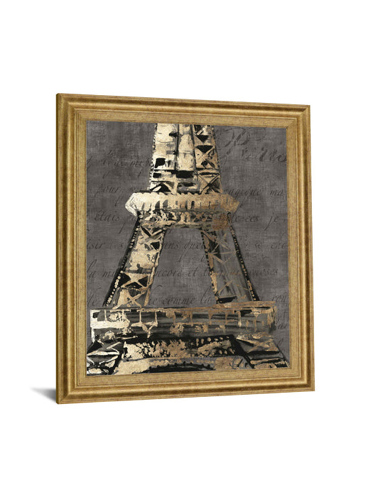 Gilded Tower - 28" x 34" Framed Wall Art