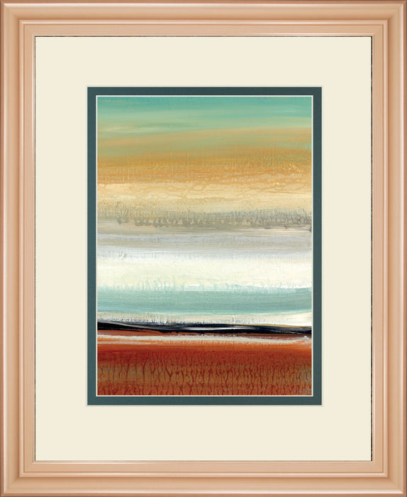 Horizon Lines II By Tesla - Light Brown