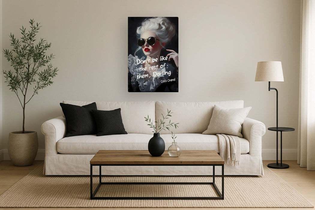 Opulent Muse - 24" x 36" Framed Wall Art
