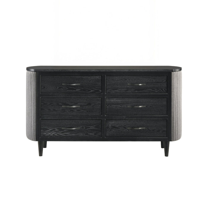Skyline - 6 Drawer Dresser - Onyx