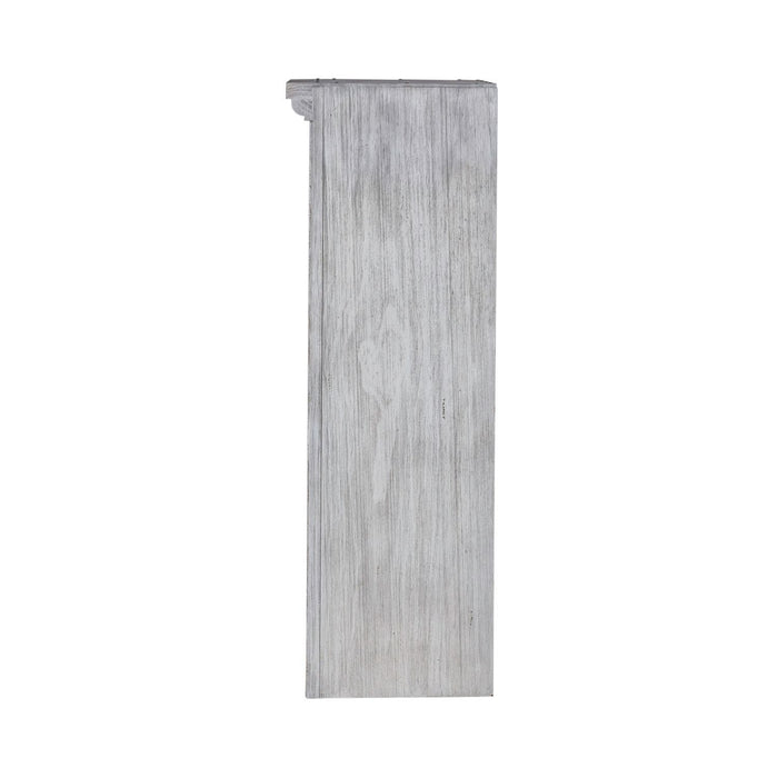 River Place - Left Pier Top - Riverstone White & Tobacco