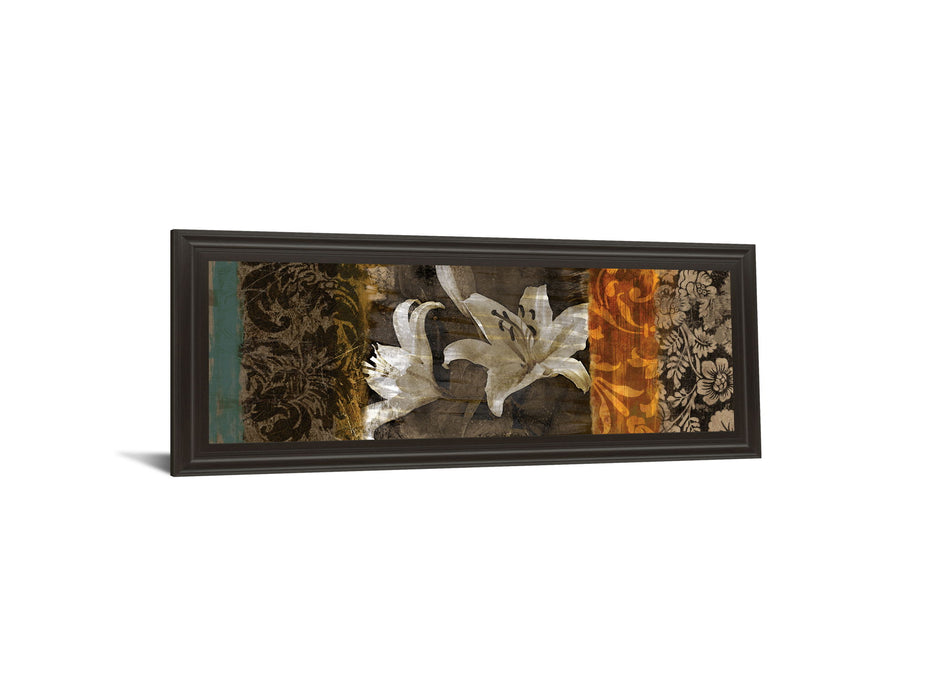 Evanescent Il By Keith Mallet - Framed Print Wall Art - Dark Brown