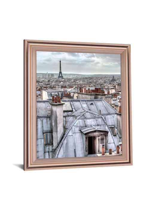 Dreamy Skyline - 28" x 34" Framed Wall Art