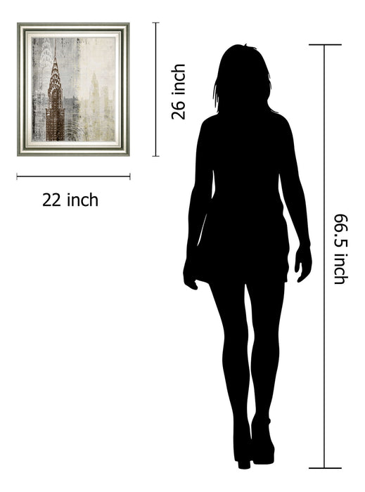 Edifioe I By Venter, T - Framed Print Wall Art - Gray