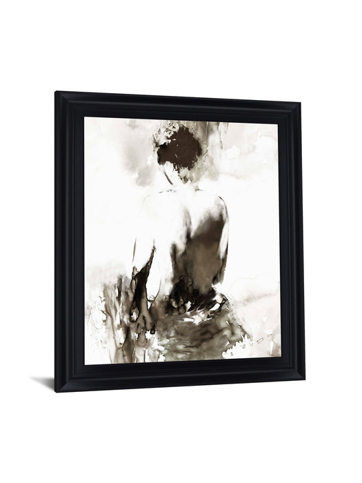 Shadowed Muse - 28" x 34" Framed Wall Art