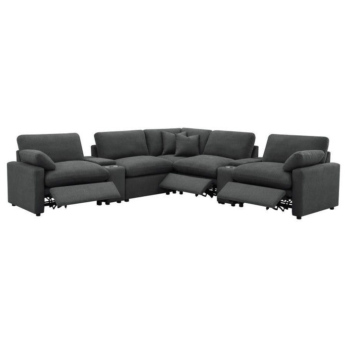 Collins - 7-Piece Modular Power Reclining Sectional