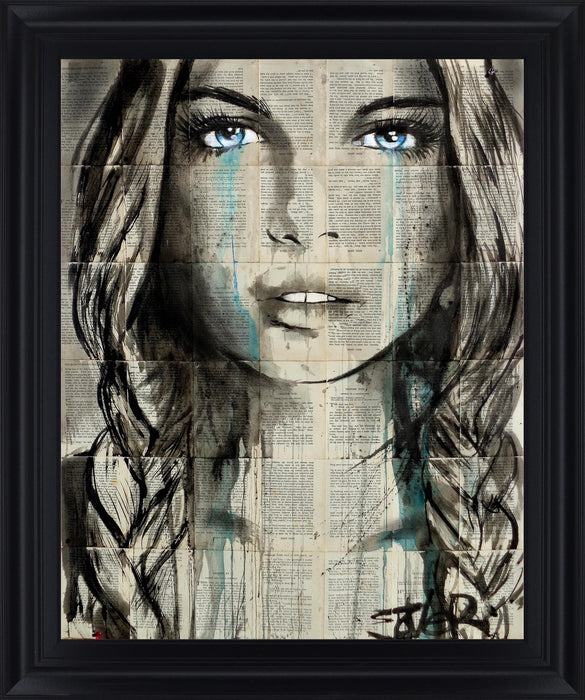 Blue Vision - 28" x 34" Framed Wall Art