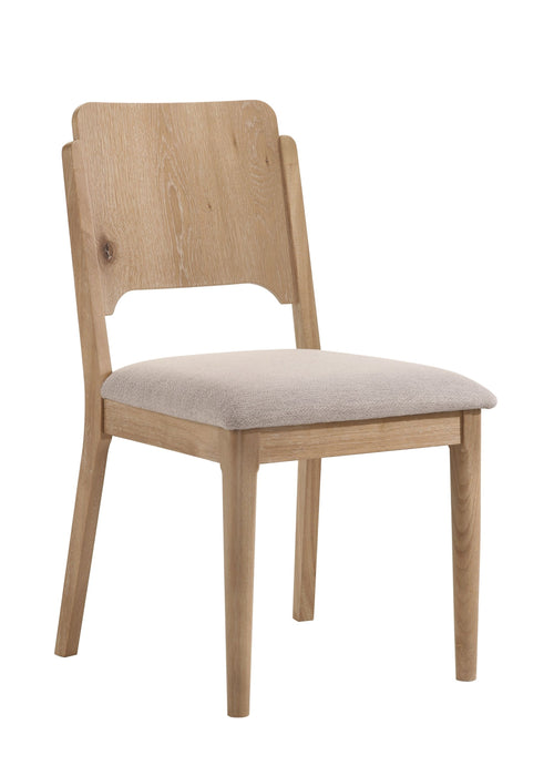Arden - Side Chair (Set of 2) - Light Brown / Gray