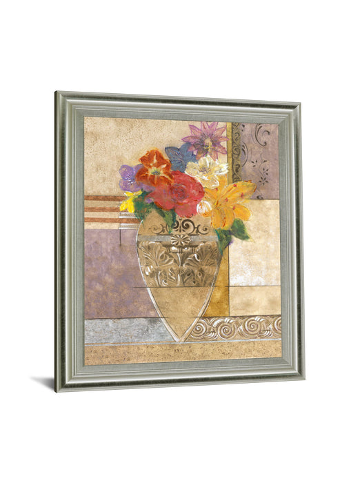 Radiant Bouquet - 28" x 34" Framed Wall Art