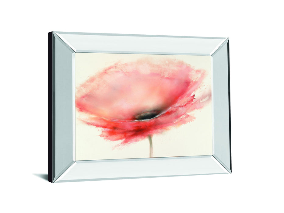 Chiffon Poppy By Prior J.p. Mirrored Frame - Red