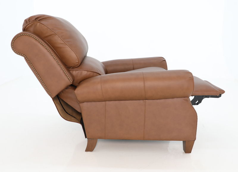 Churchill - Push Thru The Arm Recliner - Cabernet