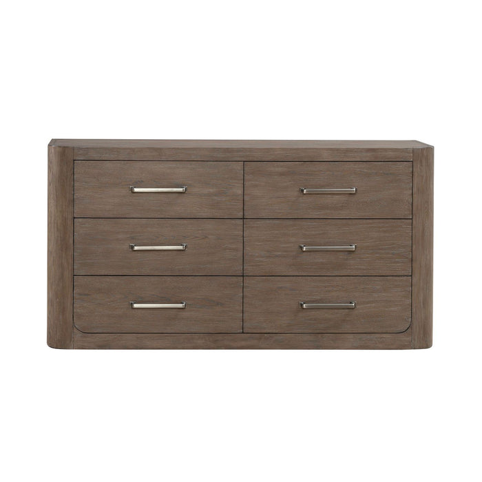 South Bend - 6 Drawer Dresser - Brown