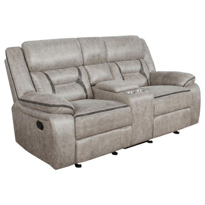 Greer - Upholstered Reclining Sofa Set