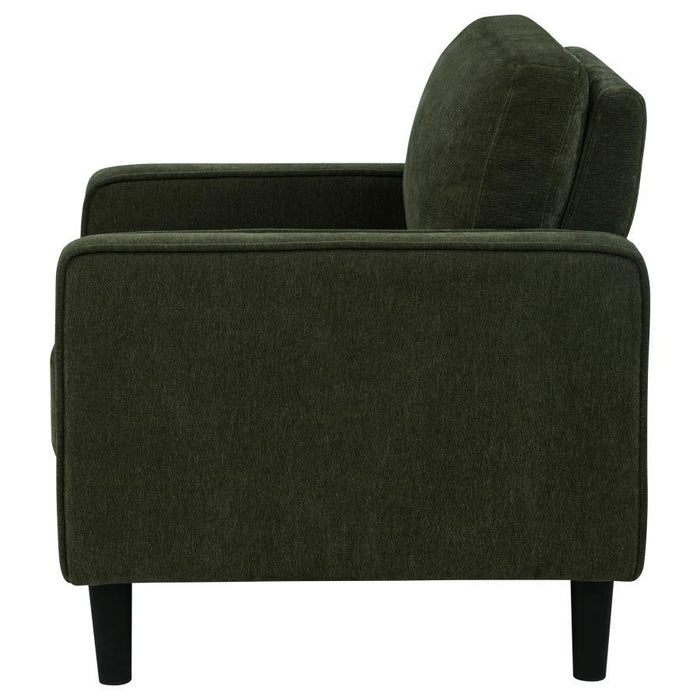 Ruth - Upholstered Track Arm Accent Chair