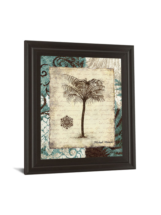 Secret Fern IV By Michael Marcon - Framed Print Wall Art - Dark Brown