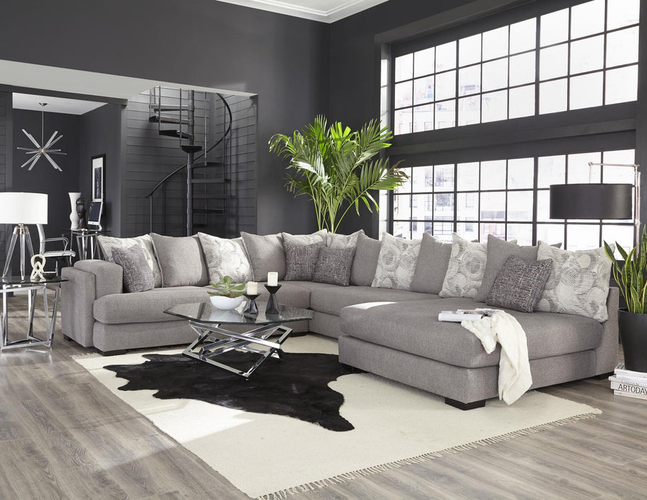 Garrett Sterling Wide Chaise Sectional