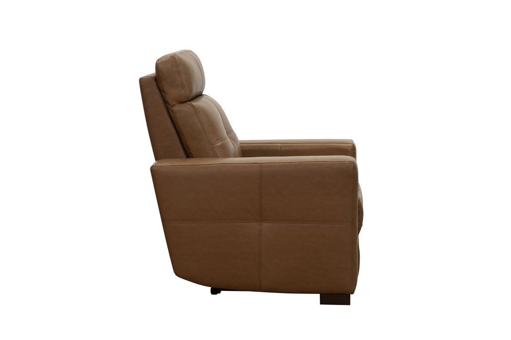 Cara - Power Recliner With Power Headrest And Power Lumbar - Light Brown