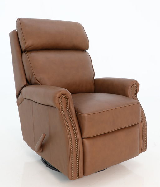 Crews - Swivel Glider Recliner - Saddle
