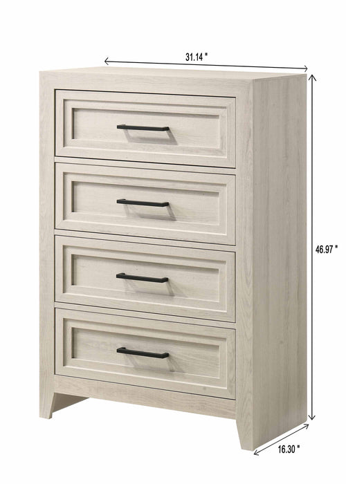 Lorraine - Chest - Antique White