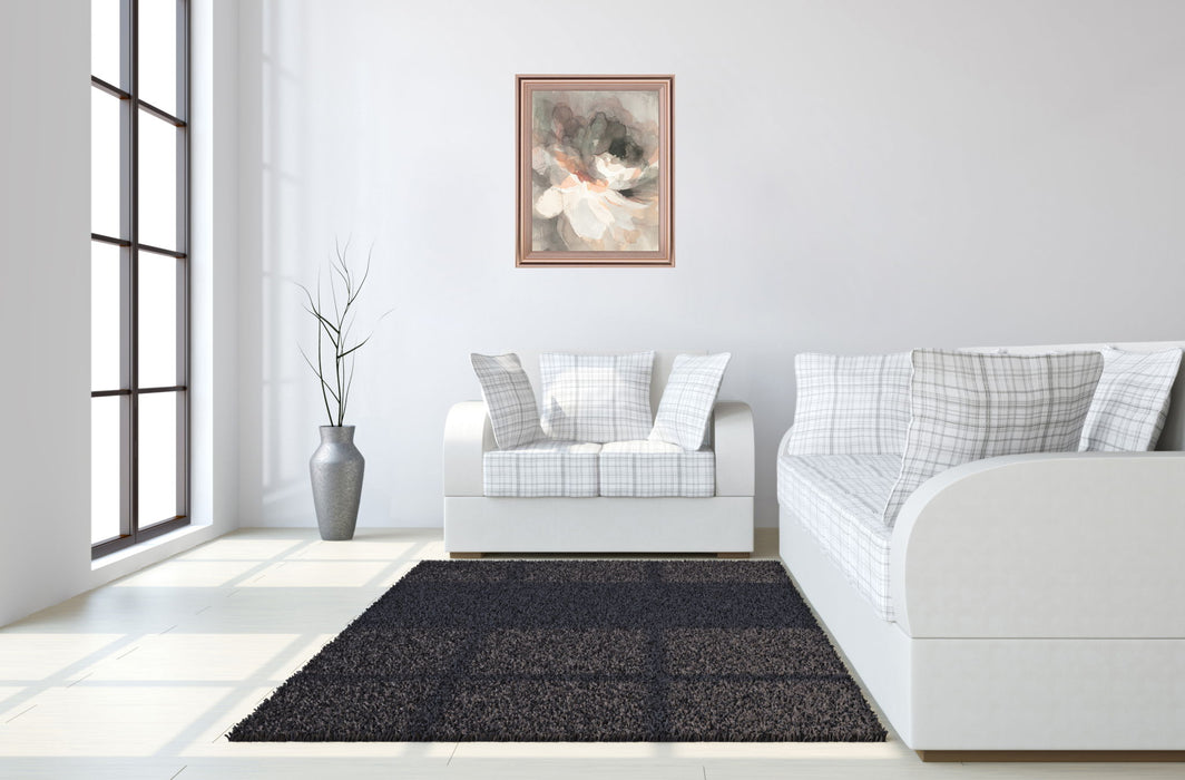 Whispered Petal Dawn - 28" x 34" Framed Wall Art