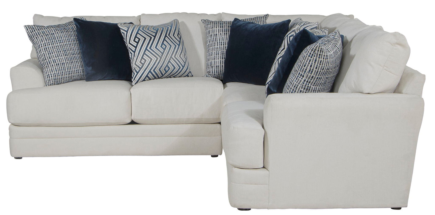 Polaris - Sectional With Comfort Coil Seating And Accent Pillows Included