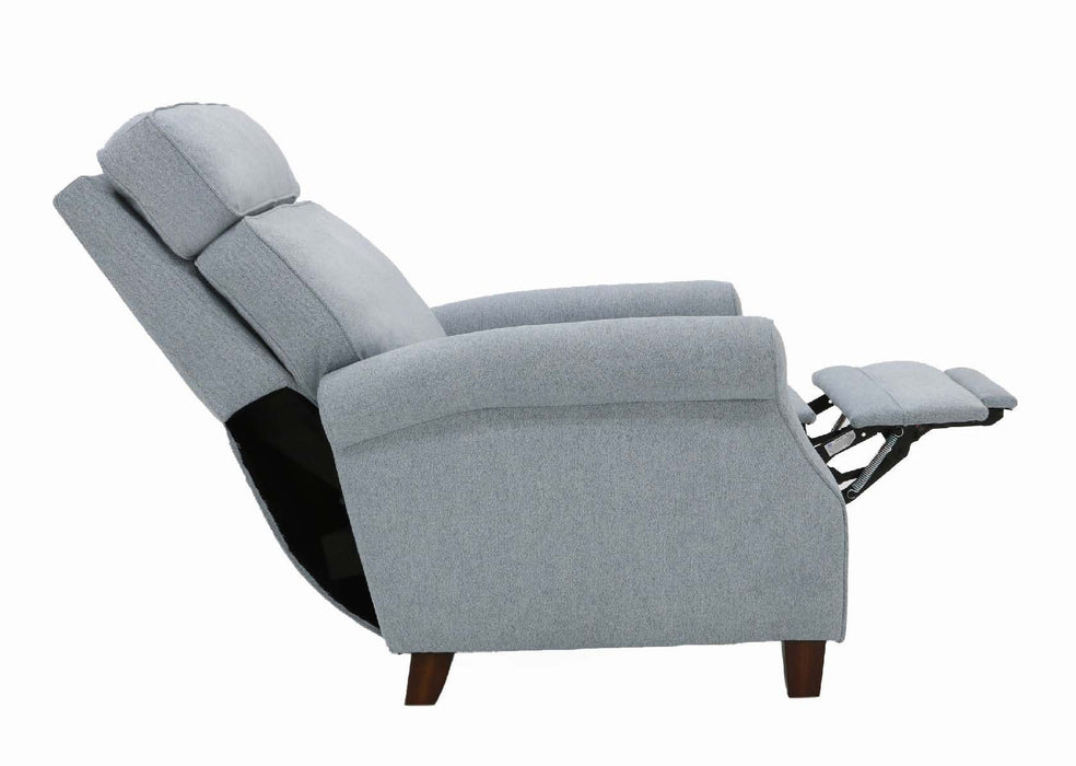 Owen - Recliner-Push Through The Arms Janelle-Slate - Gray