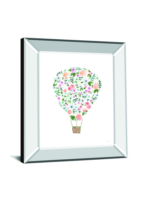 Lets Chase Rainbows VIII By Jenaya Jackson - Mirror Framed Print Wall Art - White