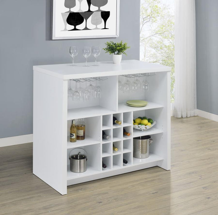 Topanga - Engineered Wood Freestanding Home Bar