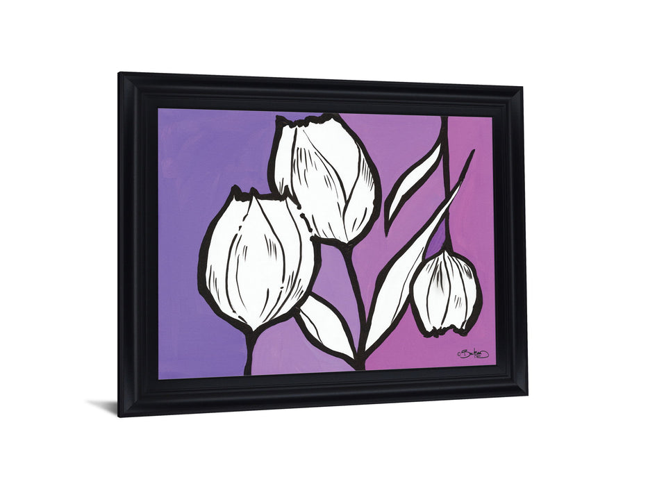 Lavender Trio - 28" x 34" Framed Wall Art