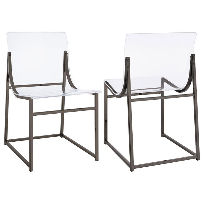 Adino - Acrylic Dining Side Chair (Set of 2)