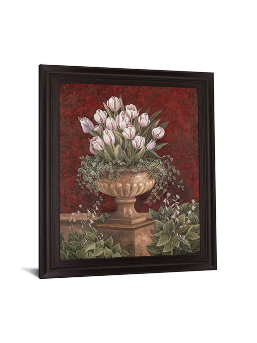 Tulip Abundance - 28" x 34" Framed Wall Art