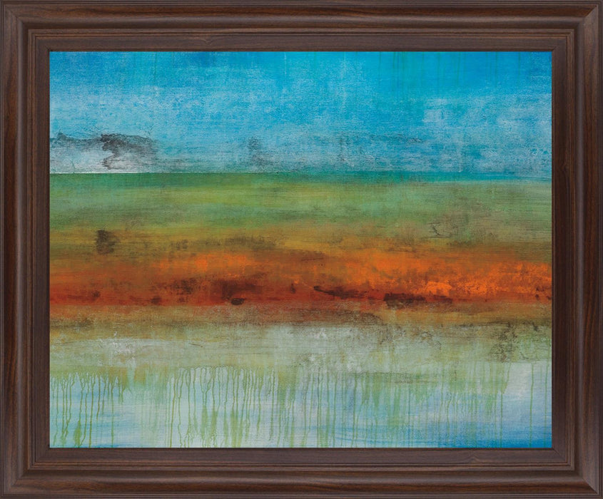 Rustic Glowscape - 28" x 34" Framed Wall Art