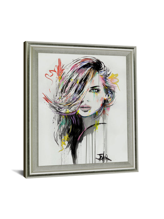 Chromatic Muse - 28" x 34" Framed Wall Art