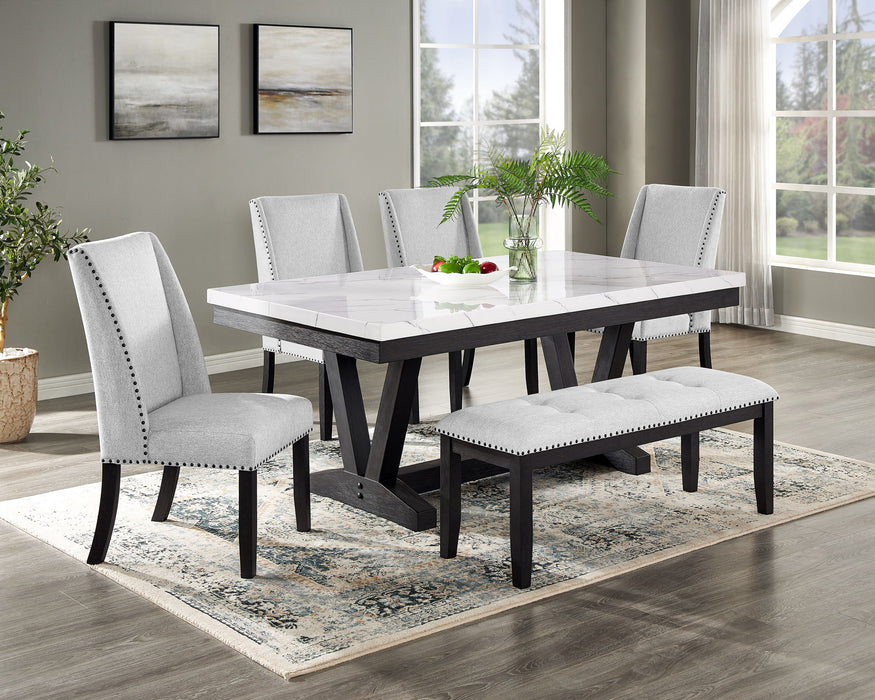 Vance - Dining Room Set - Charcoal / Gray