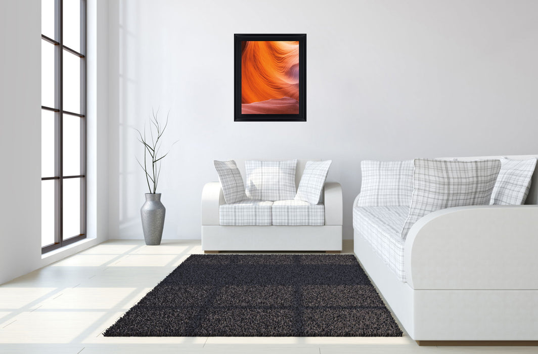 Canyon Flame - 28" x 34" Framed Wall Art