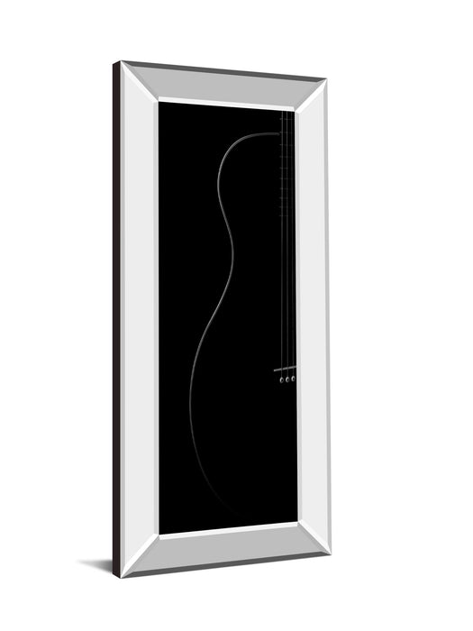 Curves-jonas By 1x - Mirrored Frame Wall Art - Black